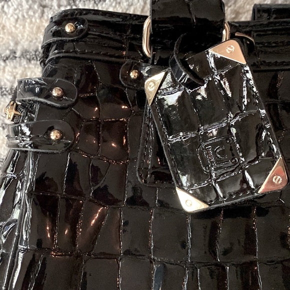 NEW LIZ CLAIBORNE BLACK BAGS - Picture 2 of 6